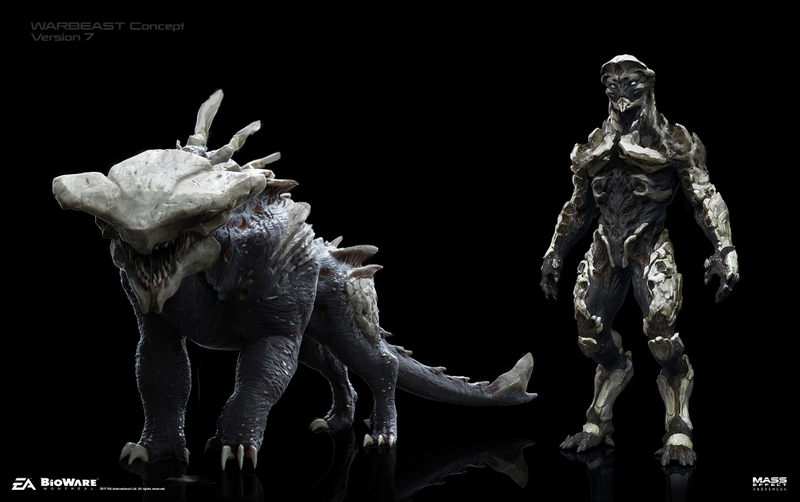 Illustration for article titled Some Aliens From Mass Effect: AndromedaÂ